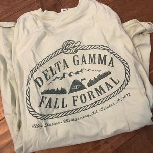 Delta Gamma Frat Formal Shirt